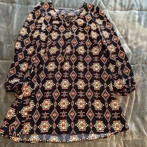 Long sleeve short dress —- medium